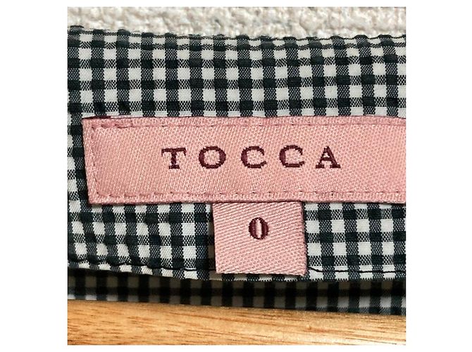 Autre Marque TOCCA Seersucker Gingham Kleid Braun - Ansicht 5
