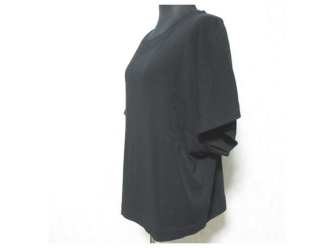 Autre Marque Weicher, runder Rippenpullover von DES PRES Schwarz - Ansicht 3