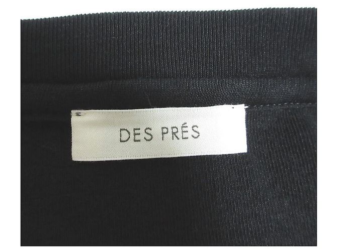 Autre Marque Weicher, runder Rippenpullover von DES PRES Schwarz - Ansicht 5