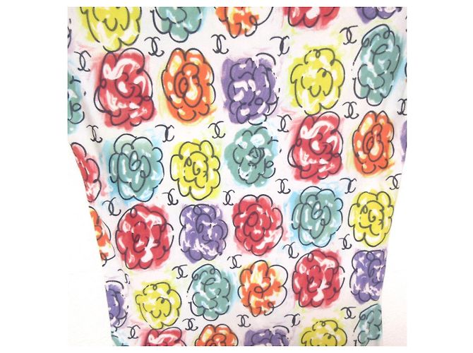 Timeless Camiseta Camelia Chanel Multicolor - vista 7