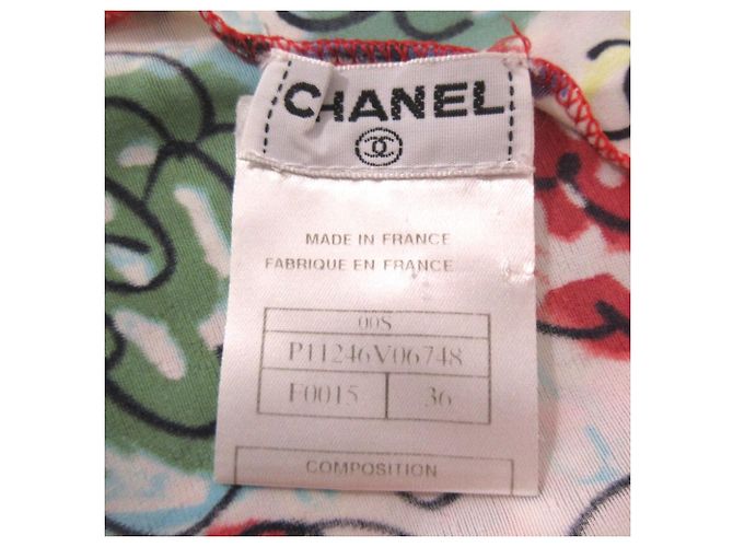 Timeless Camiseta Camelia Chanel Multicolor - vista 8