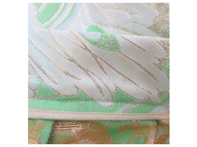 Saia plissada estampada Marni Verde - vista 9