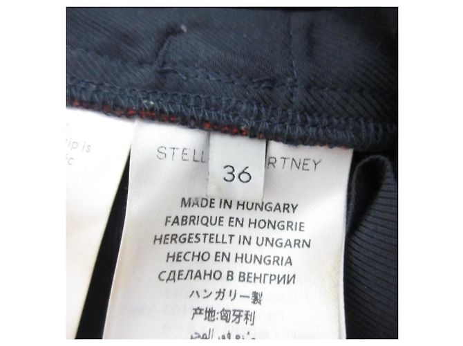 Stella Mc Cartney Pantaloni con strisce laterali Stella McCartney Blu Blu navy - vista 10