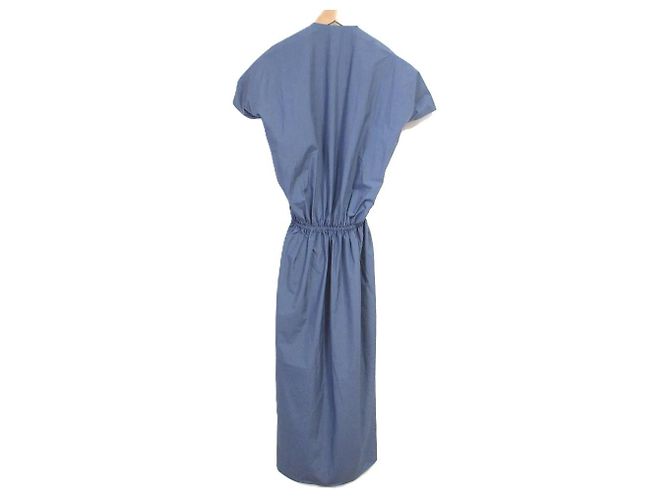 Autre Marque T-mat;Langes Kleid Masaki-Paris Blau Hellblau - Ansicht 2