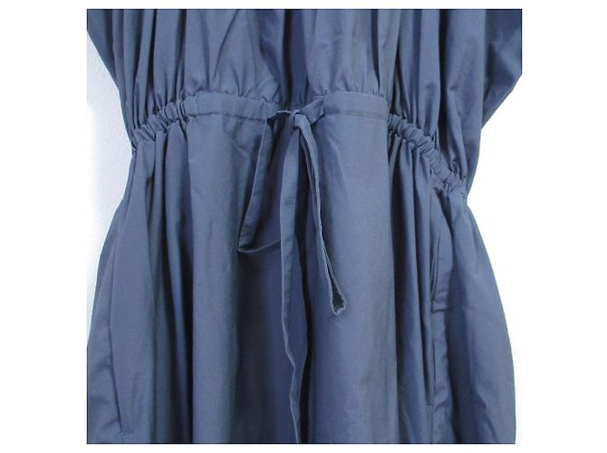 Autre Marque T-mat;Langes Kleid Masaki-Paris Blau Hellblau - Ansicht 5