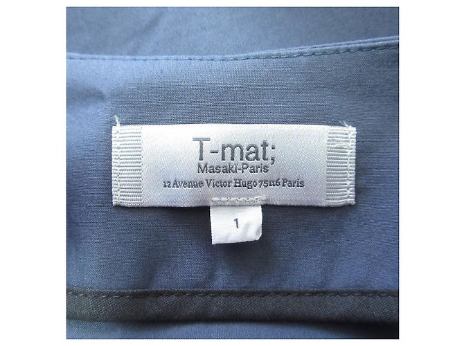 Autre Marque T-mat;Langes Kleid Masaki-Paris Blau Hellblau - Ansicht 7