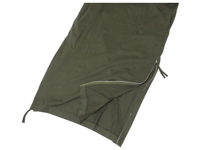 Autre Marque Abito con zip AMERICANA Hem Verde Cachi - vista 6