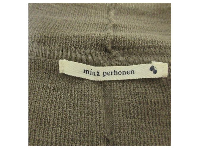 Autre Marque chaleco de punto lily of the valley de mina perhonen Beige - vista 3