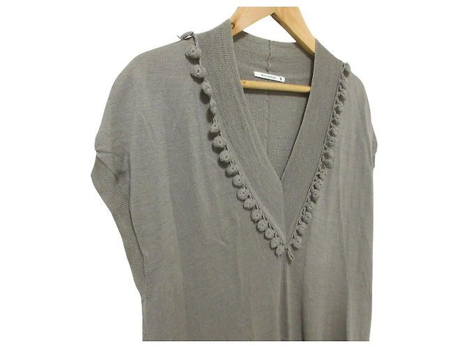 Autre Marque chaleco de punto lily of the valley de mina perhonen Beige - vista 4
