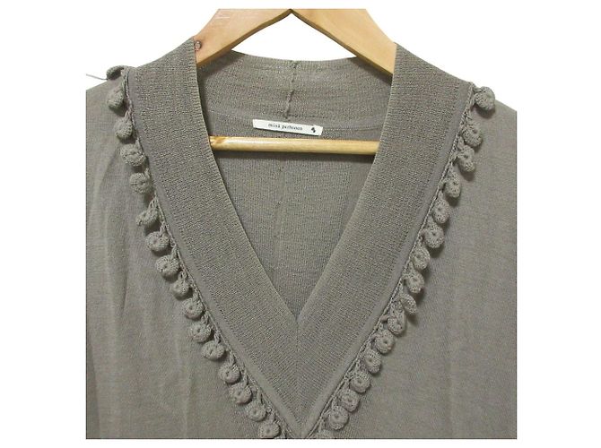 Autre Marque chaleco de punto lily of the valley de mina perhonen Beige - vista 6