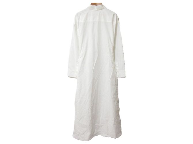 Autre Marque Gestufte Hemdkleid Grace Class Weiß - Ansicht 2