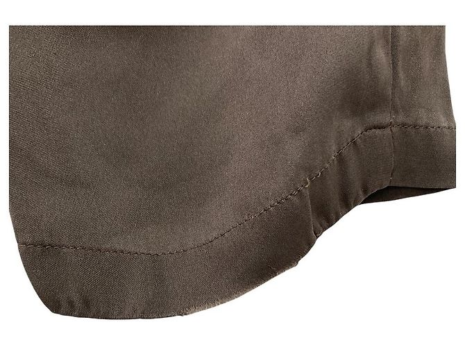 Autre Marque MUSE von Deuxieme Classe Seiden Stretch Easy Pants Braun - Ansicht 7