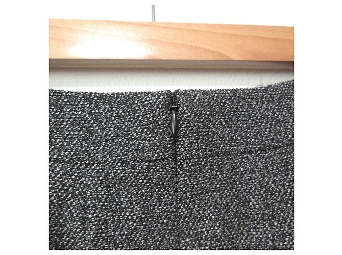 Autre Marque M'S GRACY Flower Embroidery Sequin Tweed Setup Brown Black - view 8
