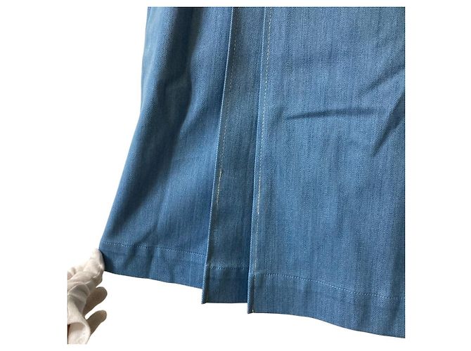 Autre Marque Falda Tuck de Denim ANAYI Azul - vista 3