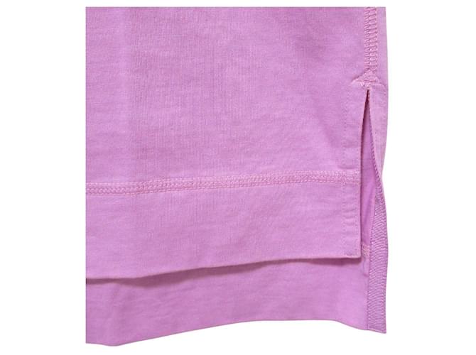 Autre Marque Pullover in cotone a maniche corte Drawer Rosa - vista 6