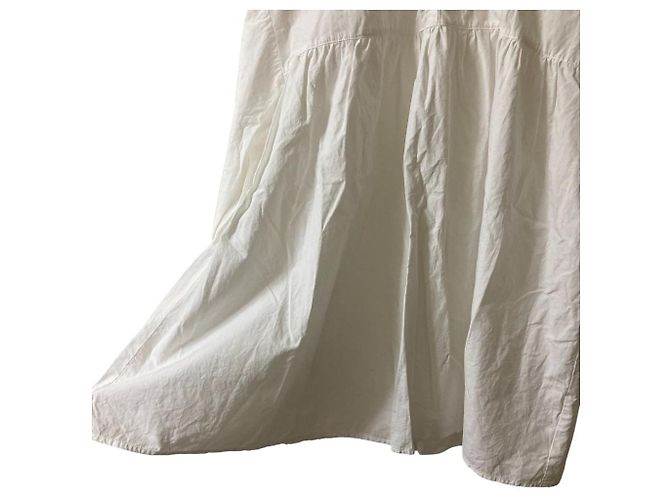 Autre Marque Breite Rüschbluse Simplicite Weiß - Ansicht 5