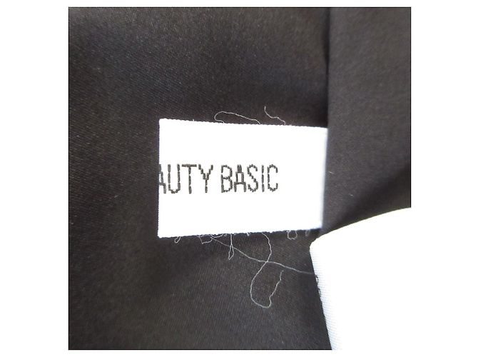 Autre Marque Durchsichtiges Karo-Rüschenkleid NATURAL BEAUTY BASIC Schwarz - Ansicht 7