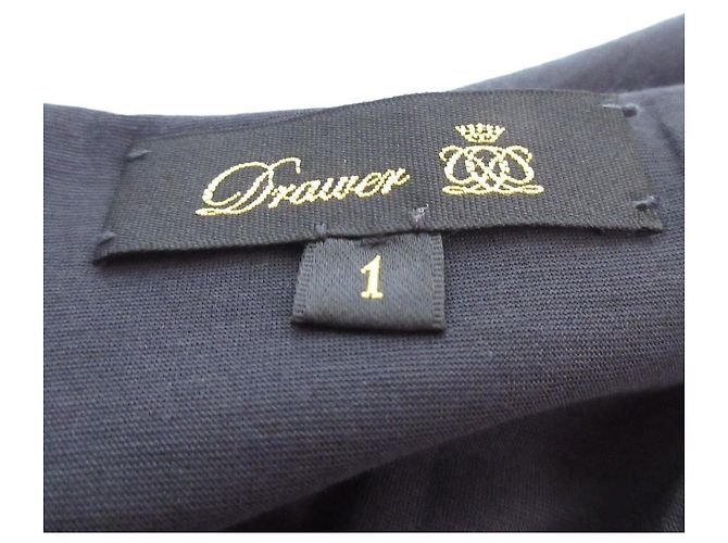 Autre Marque Drawer weites Kurzarmoberteil Schwarz - Ansicht 7