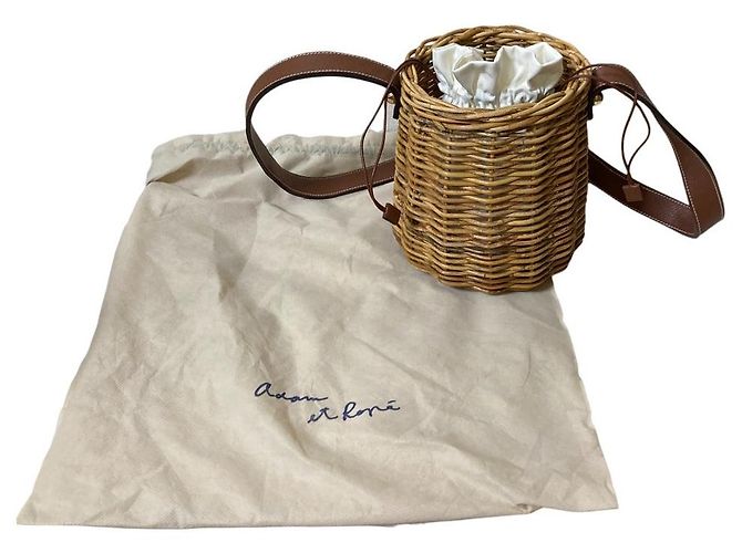 Autre Marque Borsa a Spalla Manimaris Beige - vista 10