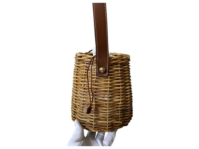 Autre Marque Borsa a Spalla Manimaris Beige - vista 5