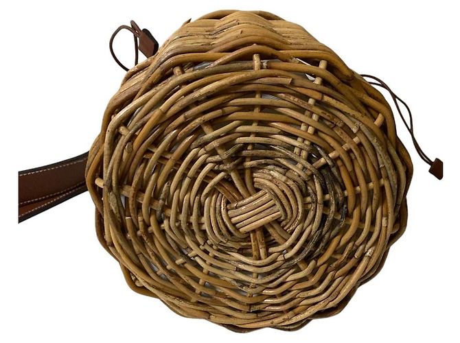 Autre Marque Borsa a Spalla Manimaris Beige - vista 6