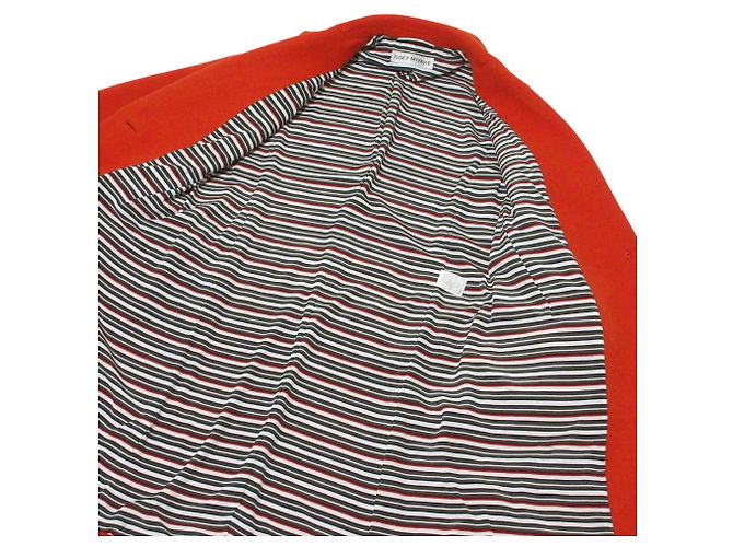 ISSEY MIYAKE Chester Coat Wool Angora Coat Orange - view 6