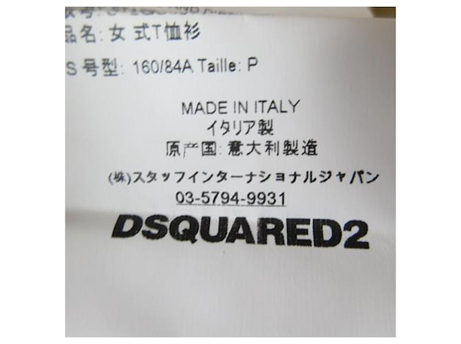Autre Marque Camiseta de algodón estampada DSQUARED2 Amarillo - vista 6
