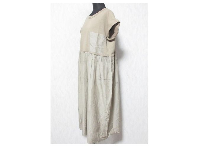 Autre Marque Pocket Kleid PLAIN PEOPLE Beige - Ansicht 3