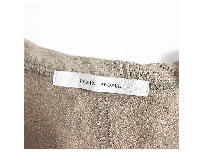 Autre Marque Pocket Kleid PLAIN PEOPLE Beige - Ansicht 5