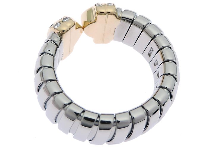 Bulgari Bvlgari Parentesi Tubogas Diamantring - Ansicht 3