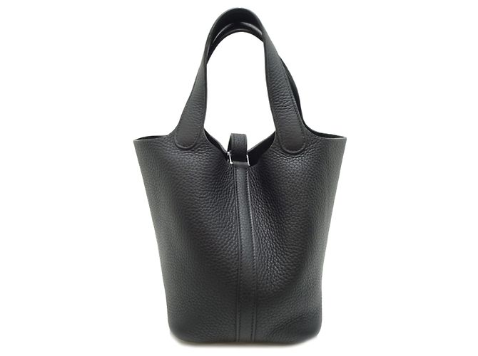 Hermès Picotin PM Handtasche Schwarz - Ansicht 2