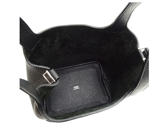 Hermès Picotin PM Handtasche Schwarz - Ansicht 6