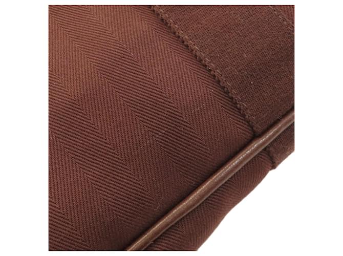 Borsa Hermès Valparaiso MM Marrone - vista 14