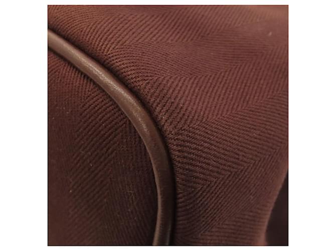 Borsa Hermès Valparaiso MM Marrone - vista 23