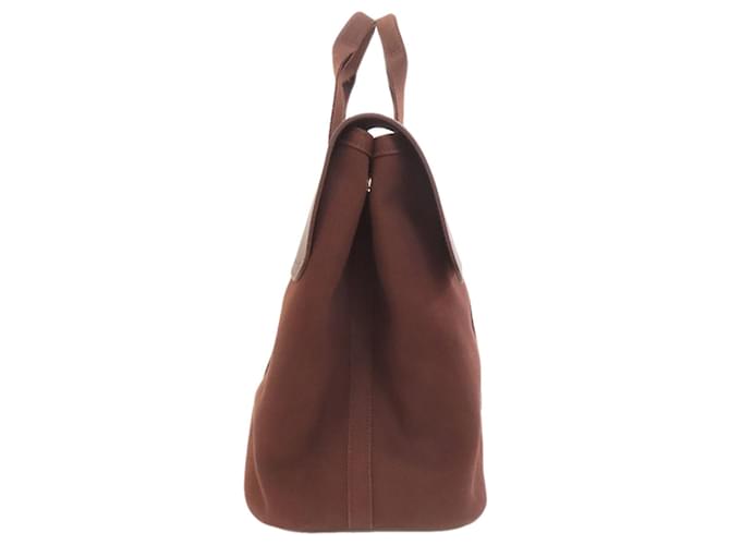 Borsa Hermès Valparaiso MM Marrone - vista 3