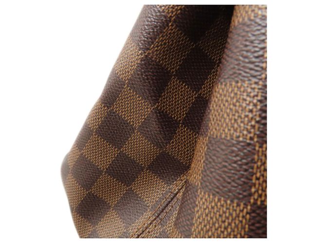 Borsa Bergamo MM Louis Vuitton Marrone Damier ebene - vista 13