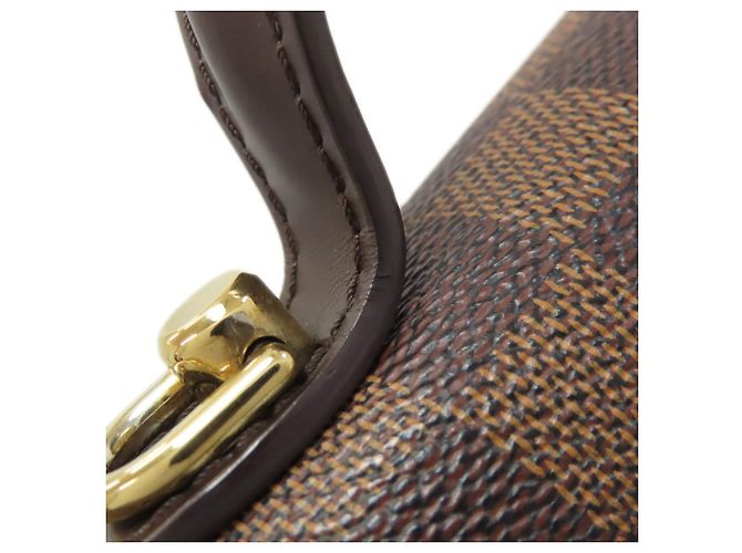 Borsa Bergamo MM Louis Vuitton Marrone Damier ebene - vista 17