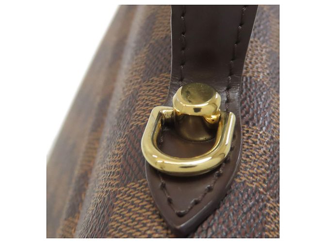 Borsa Bergamo MM Louis Vuitton Marrone Damier ebene - vista 18
