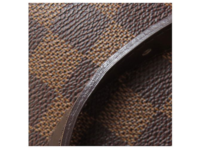 Borsa Bergamo MM Louis Vuitton Marrone Damier ebene - vista 19