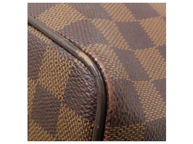 Borsa Bergamo MM Louis Vuitton Marrone Damier ebene - vista 22