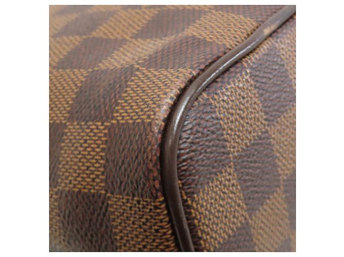 Borsa Bergamo MM Louis Vuitton Marrone Damier ebene - vista 23