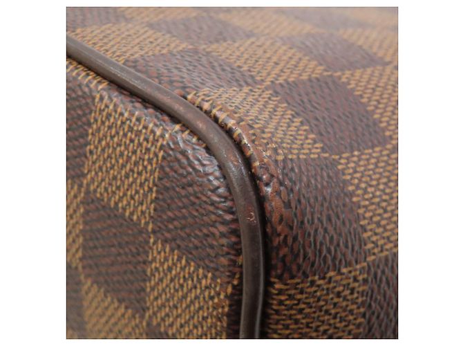 Borsa Bergamo MM Louis Vuitton Marrone Damier ebene - vista 24