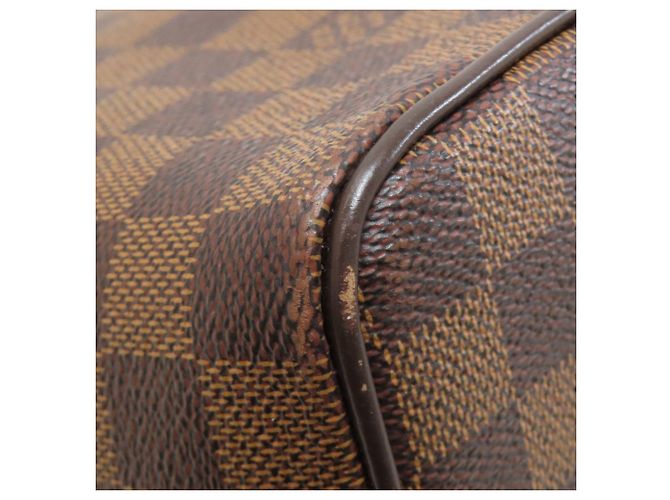 Borsa Bergamo MM Louis Vuitton Marrone Damier ebene - vista 25