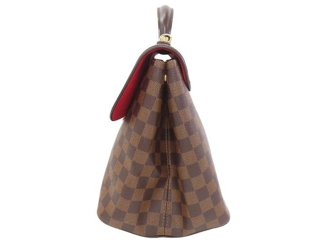 Borsa Bergamo MM Louis Vuitton Marrone Damier ebene - vista 3