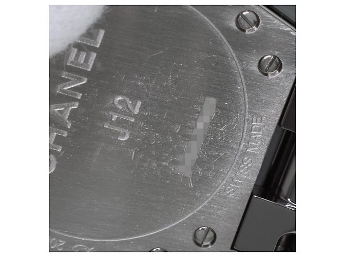 Chanel H3241 J12 Diamantuhr aus Titan-Keramik - Ansicht 15
