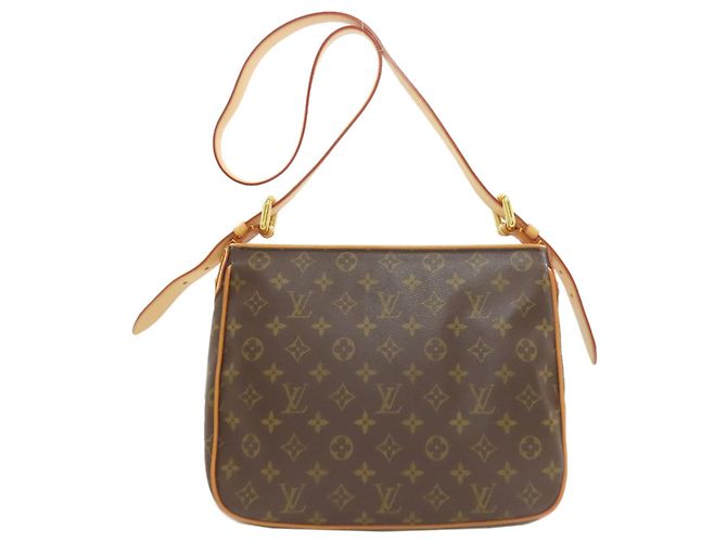 Borsa a Spalla Hudson GM Louis Vuitton Marrone Monogramma - vista 2