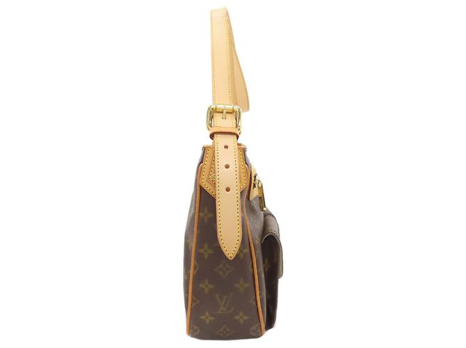 Borsa a Spalla Hudson GM Louis Vuitton Marrone Monogramma - vista 3