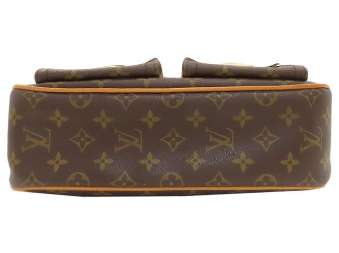 Borsa a Spalla Hudson GM Louis Vuitton Marrone Monogramma - vista 4