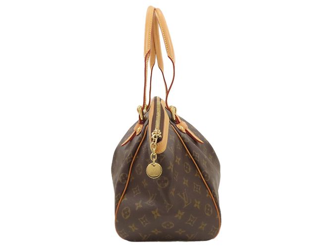 Borsa Tote Tivoli GM M40144 di Louis Vuitton Marrone Monogramma - vista 3