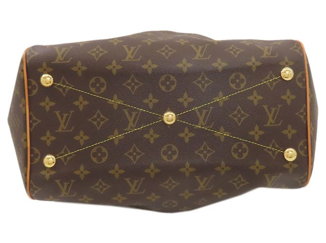 Borsa Tote Tivoli GM M40144 di Louis Vuitton Marrone Monogramma - vista 4
